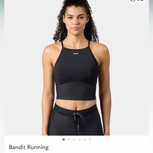 Bandit Running Black Muscle Tee